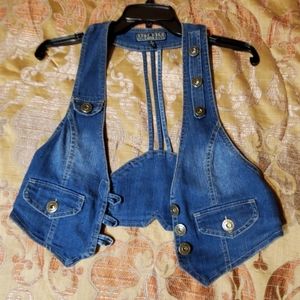 Jean vest.
